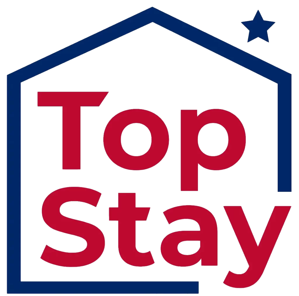 Logo tipo de Top Stay.