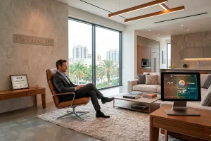 Inversor inmobiliario en una villa de lujo Topstay Orlando