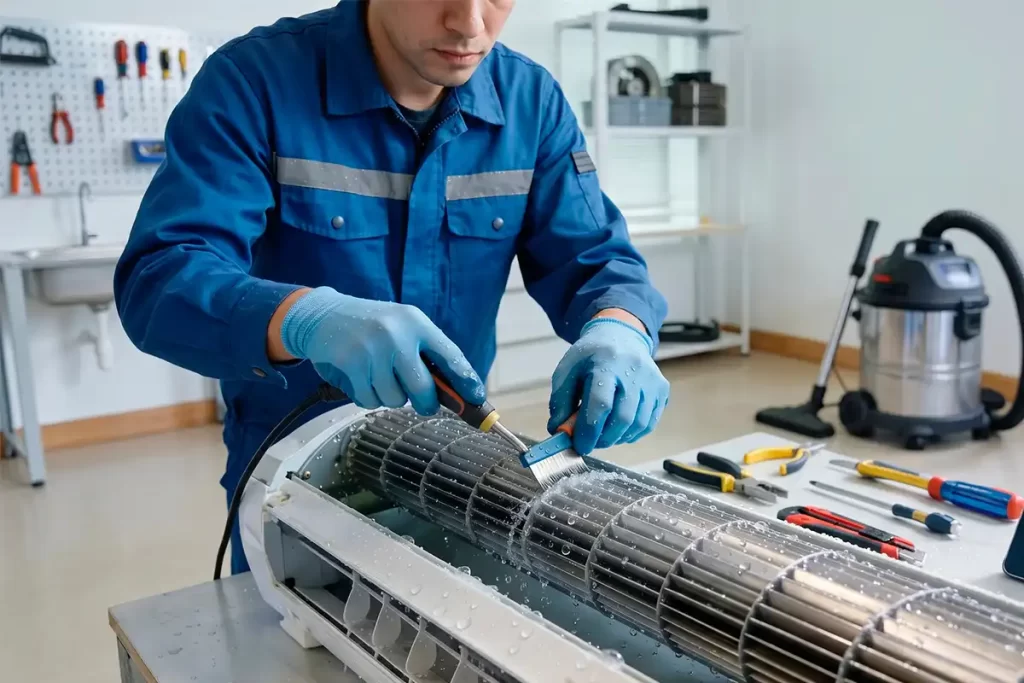Preventive maintenance of Topstay air conditioning systems