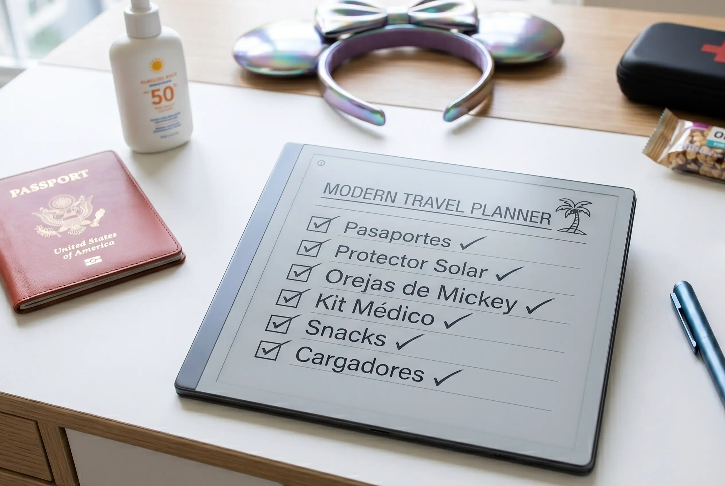 checklist-viaje-familiar-orlando-pasaporte-protector